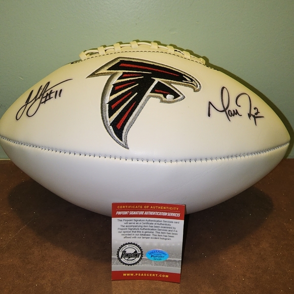 Autographed NFL football with COA - Picture 3 of 4